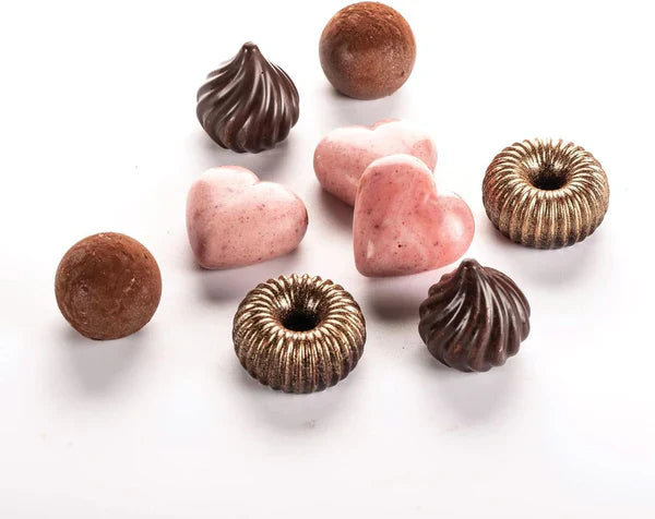 Silikomart 199384, Flame Chocolate 3D Mold