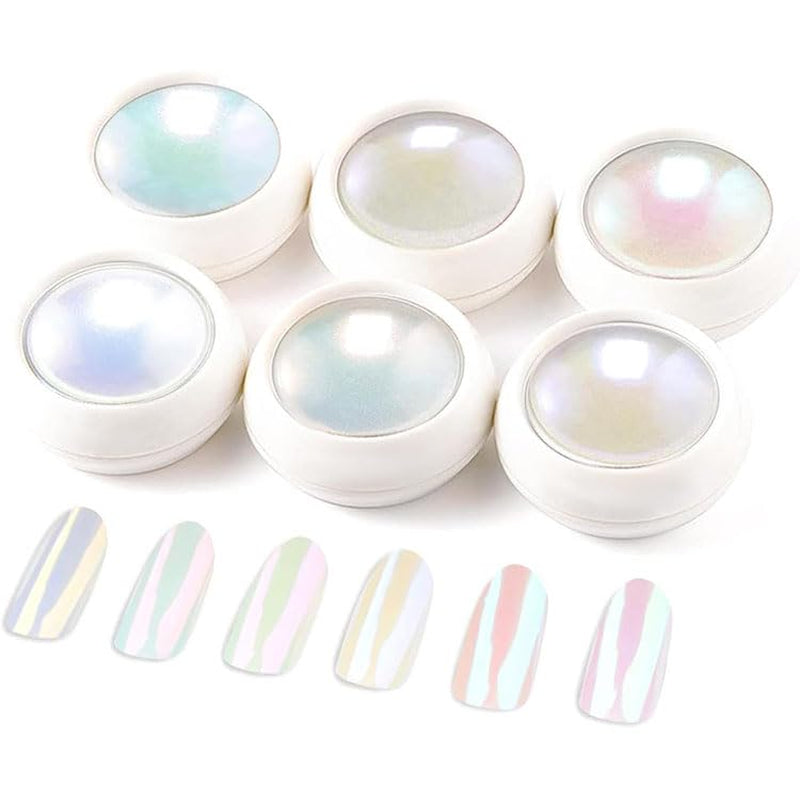 BISHENGYF Rose Gold Chrome Nail PowderNeue Upgrade Grosse Kapazität Chrom PulverSuper-Spiegeleffekt Metall Mirror Chrome Powder –Neon Glassy Pearl Effect Glitter Nagelkunst Pulver Für DIY Salon