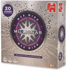 Jumbo Games 19736 Games - Who Wants To Be A Millionaire - 20th Anniversary - Board Game - Ages 12+