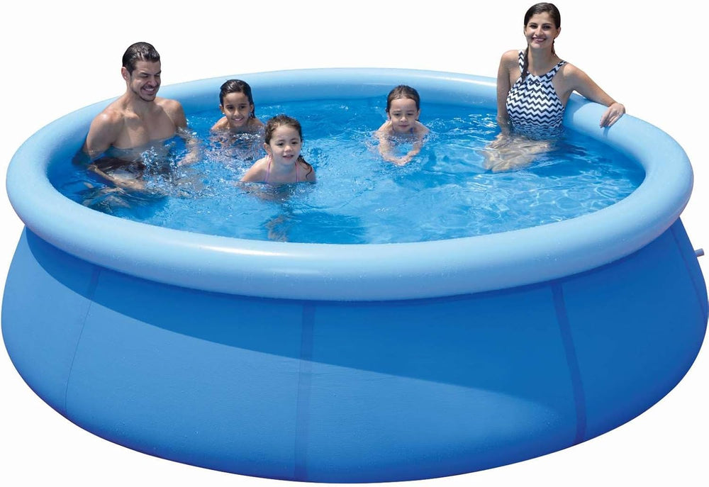 Inflatable pool, round, 300 x 76 cm, capacity 3816 liters, made of durable material, ideal for summer.