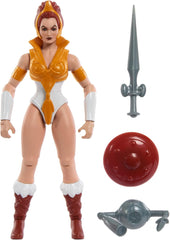 Jucărie Masters of the Universe Origins, figurină Teela din colecția de desene animate, aproximativ 14 cm înălțime Eroina Motu, accesoriu și mini benzi desenate, HYD27 Action figures Naty Shop Titlu implicit