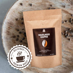 Cafea cu alune de pădure Henry's 500g - Cafea gourmet rafinată cu cele mai fine arome - prăjită artizanal - boabe de cafea premium