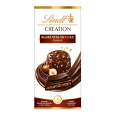 Lindt Creation Hazelnut De Luxe Tabletă - Ciocolată Neagră Cu Alune Crocante Într-o Umplutură Cremoasă