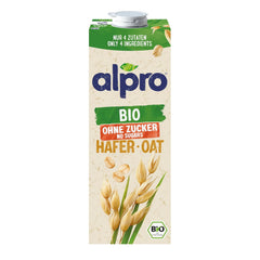 Alpro Bio Haferdrink Without Sugar - Grönsaksdryck med havre