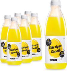 Flytande äggvitemärke - 6x1kg 100 % naturliga proteiner