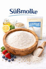 Allgauer Naturprodukte Sweet Whey Powder 1000 g - Versatile For Drinks