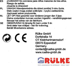 Rülke wooden toy 23112 Dollhouse, wood colors, red Dollhouses Naty Shop