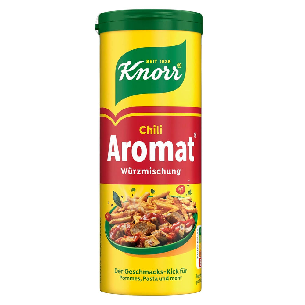 Knorr Würzmischung Chili Flavored for quick dishes to season and season potatoes, pasta, vegetables and more 90 g