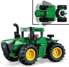 LEGO Technic John Deere 9620R 4WD Tractor with Tipper Trailer Classic Farming Toy for Kids Boys and Girls 8 Years Old Collectible Model Kit 42136 Building Sets Besuche den LEGO-Store