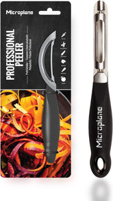 Naty Shop Microplane Professional Double Blade Stainless Steel Ambidextrous Peeler