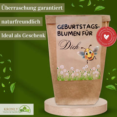 Birthday Gift, Birthday Flower Planting Kit, Surprise Gift Bag, Birthday Gift for Women, Flower Seeds for Individual Planting