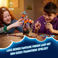 LEGO Dreamzzz 3-In-1 Izzies Dream Animals, Magic Egg with Izzy and Dizzy Minifigures and Animal Figures, Fantasy Playset, Gift for Girls and Boys 8 Years Old 71481 Building Sets Besuche den LEGO-Store