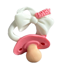 Decoratiune comestibila din zahar, Botez Decoratiuni din Pasta de Zahar Naty Shop