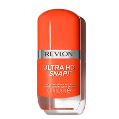 Revlon Ultra HD Snap Nail Polish Long Lasting Vegan Formula Quick Dry One Coat Full Coverage Color (8ml) Hot Stuff (007) Unisex