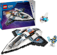LEGO City Raumschiff, Weltraum-Spielzeug mit Space Shuttle für Kinder zum Baen, Jungen und Mädchen ab 6 Jahren, Set mit Astronaut-Figur 60430