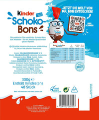 Kinder Schoko-Bons, 300g (pack of 3)