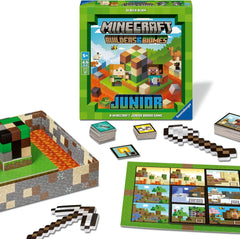 Ravensburger 24615 Minecraft Builders & Biomes Junior - 2-4 player co-op game for ages 5 and up