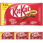 Nestlé Mini XXL Chocolate Bars Milk Chocolate Crunchy Wafer Bars 4 Pack (1 x 301g)