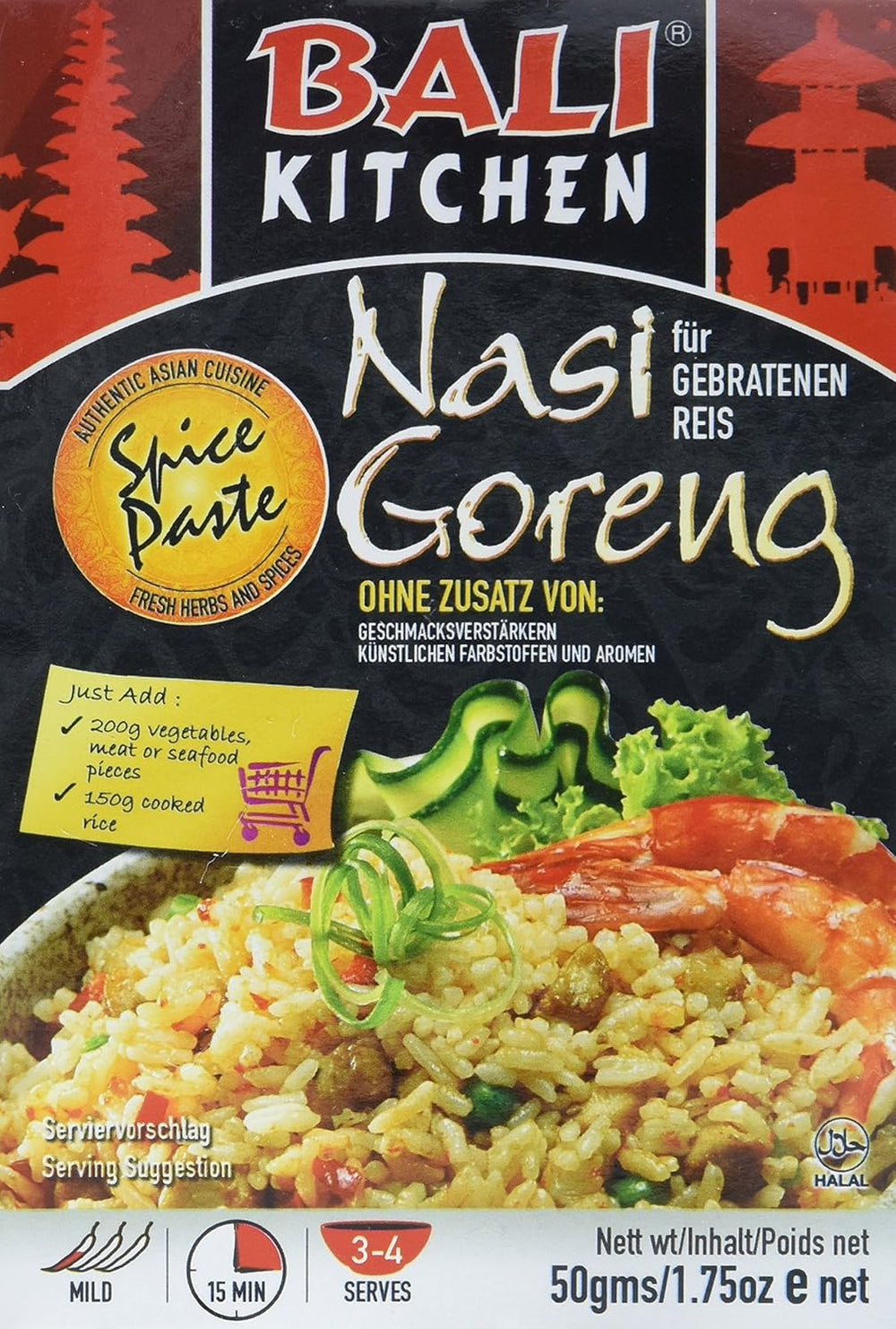 Nasi Goreng, pack of 15 (15 x 50g pack)