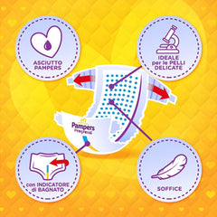 Pampers Progressi & Fit Prime Midi diapers, short format, 162 diapers, size 3 (4-9 kg), online membership to the gym for 1 month as a gift