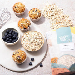 Wholefood Earth Jumbo Oatmeal - GMO free - vegan - dairy free - no added sugar 2 kg