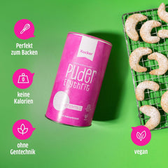 Xucker Powdered sugar Erythritol - Calorie-free sugar substitute, 600 grams Sweeteners Naty Shop