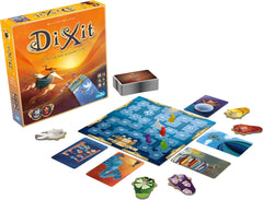 Asmodee, Dixit, German Version, Base Game, A Picture is Worth a Thousand Words, Creative Family Game for 3-8 Players Ages 8+, Game of the Year 2010 with 30 Minute Playtime