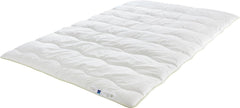 Badenia Trendline Eco quilt Aerelle Blue Duo 135 X 200 Cm, White, Öko-Tex certified, Produced in accordance with the German quality standard Duvets and quilts Naty Shop