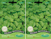 Zitronenmelisse MELISSA OFFICINALIS (Packung Mit 2)