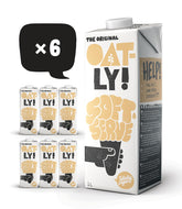 Oatly Soft Serve Mix for the production of soft ice cream on a plant-based basis in the ice machine 1L, (6er-Pack)