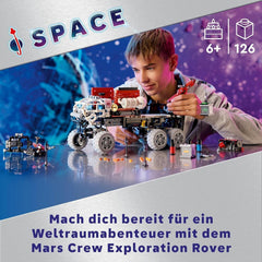 LEGO Technic Mars Exploration Rover, jucărie spațială, bazată pe nave spațiale NASA, set de construcție spațială, jucărie pentru copii, cadou pentru băieți și fete cu vârsta de 11+ 42180 Seturi de constructie Besuche den LEGO-Store