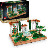 LEGO Icons Fountain Garden - Miniature building set for adults with leaves, cypresses, trees, creepers, flowers - Creative birthday gift idea, housewarming gift for women, men - 10359 Building sets Besuche den LEGO-Store Default title
