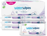 WaterWipes Sensitive+ Soothing Clean 360 Pcs (6 Pack) 3-in-1 Cleansing, Care and Soothing 99% Water with Plant Extract Unscented Baby Wipes