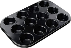Dr. Oetker - Tava de copt Tradition din aluminiu cu acoperire antiaderenta (culoare: negru), 1 bucata. Matrite si tavi pentru copt Naty Shop
