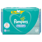 Pampers Fresh Clean, Baby wipes, 52 pieces Baby Wet Wipes Naty Shop