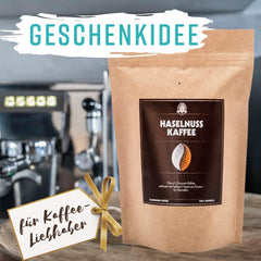 Cafea cu alune de pădure Henry's 500g - Cafea gourmet rafinată cu cele mai fine arome - prăjită artizanal - boabe de cafea premium