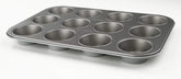Muffin mold Zenker with 12 baking tins (Ø 7 cm), for muffins and cupcakes, dimensions: 38.5 x 26.5 x 3 cm Baking molds and trays Naty Shop