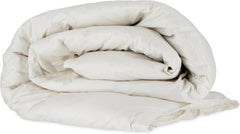 Nottetempo, plapumă din puf de gâscă, pat simplu, 205 X 155 X 2 Cm, Bianco Plapumi si pilote Naty Shop