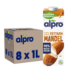 Alpro Mandeldrink Sockerfri - Källa till kalcium och vitaminer