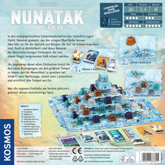 KOSMOS 683801 Nunatak - Temple of Ice, Family Game, Cool 3D Setup, 3D Ice Game Pieces, Strategy Game, Board Game, Party Game