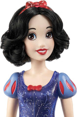 Mattel Disney Princess Toy Snow White Movable Doll with Sparkly Clothes and Accessories Disney Movie Inspired Gift for Kids HLW08 Naty Shop Dolls