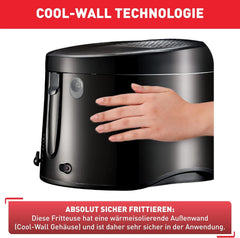 Tefal Maxi Fry Fryer, Cool Wall Technology, 1.2 Kg, adjustable thermostat Appliances Naty Shop