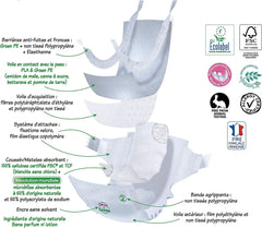 Love & Green, scutece hipoalergenice produse in Elvetia, marimile 1 si 2 Mama si Copilul Naty Shop