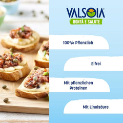 Egg-Free Soy Plant-Based Mayonnaise, Ideal For Vegans & Vegetarians, Versatile In The Kitchen, 4 x 150ml