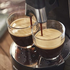 Espressor cu capsule Philips Senseo Select ECO, negru/pătat - alegere a intensității cafelei plus funcție de memorare, fabricat din plastic reciclat (CSA240/20)