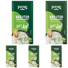 Fuchs Gewürze - Let's dip! Kräuter der Provence Gewürzzubereitung, Gewürz für Kräuterquarkdip, 7.5 g in the bag