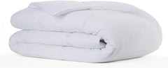 Cuvertură, plapumă 3001 din fibră antiacarieni, toamnă-iarnă, 300 G/M², alb (toate dimensiunile disponibile) (pat 105/120-180 X 220 Cm) Plapumi si pilote Naty Shop Alb Cama 105/120 - 180X220 Cm