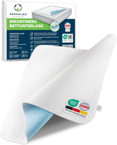 Sensalou Incontinence Mattress 90x160cm Waterproof Incontinence Mattress Washable Breathable