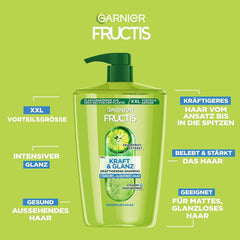Garnier Fructis Strength And Shine Strengthening shampoo with grapefruit extract XXL, 1 liter Garnier Shower and bath