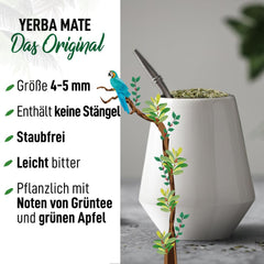 CEAI ORIGEENS BIO YERBA MATE 1 KG - Originalul I NeprÄjit, frunze, fÄrÄ tulpini, praf Èi firimituri I BÄuturÄ energizantÄ Èi detoxifiantÄ